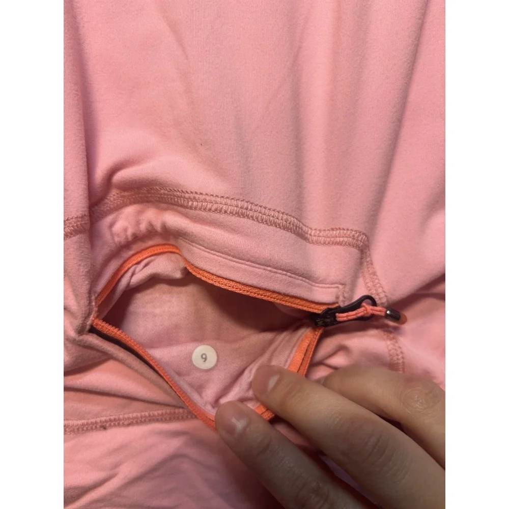 Lululemon Run: Layer Me Long Sleeve Athletic Long Sleeve Coral Size 4